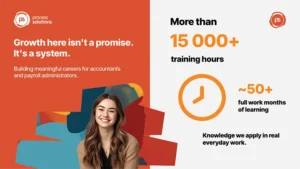 Accountant and payroll career development at Process Solutions - GINOP-trainings