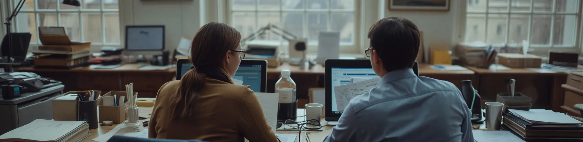 Accounting team reviewing VAT documents in the office – preparing for eVAT 2027 in Hungary