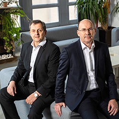 János Babos and Andrew Majlath, MPs of Process Solutions