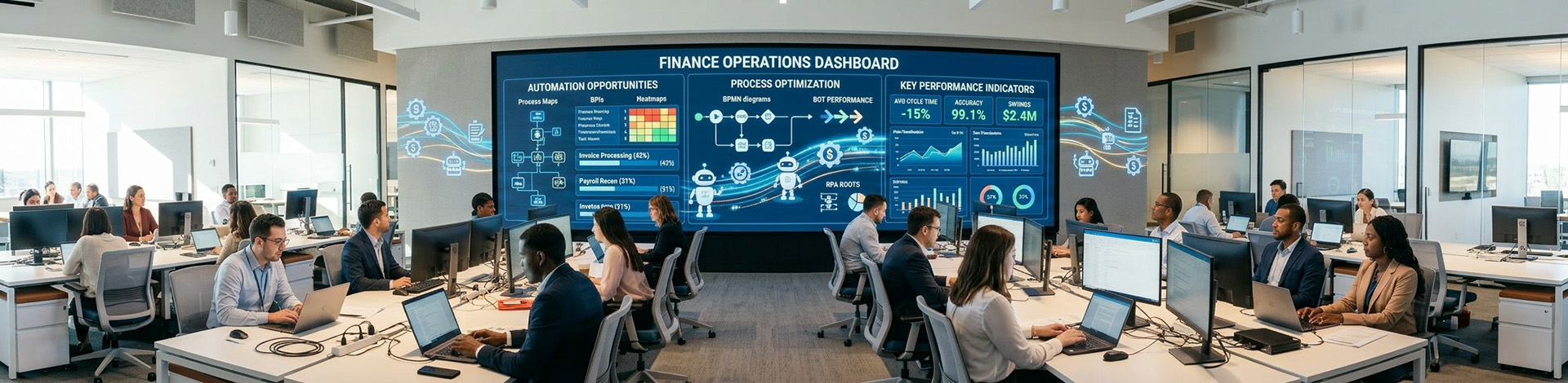 Structured automation discovery in finance: (Case study from an SSC)